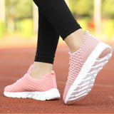 Komfortowe Damskie Sneakersy z Wkładką z Pianki Memory