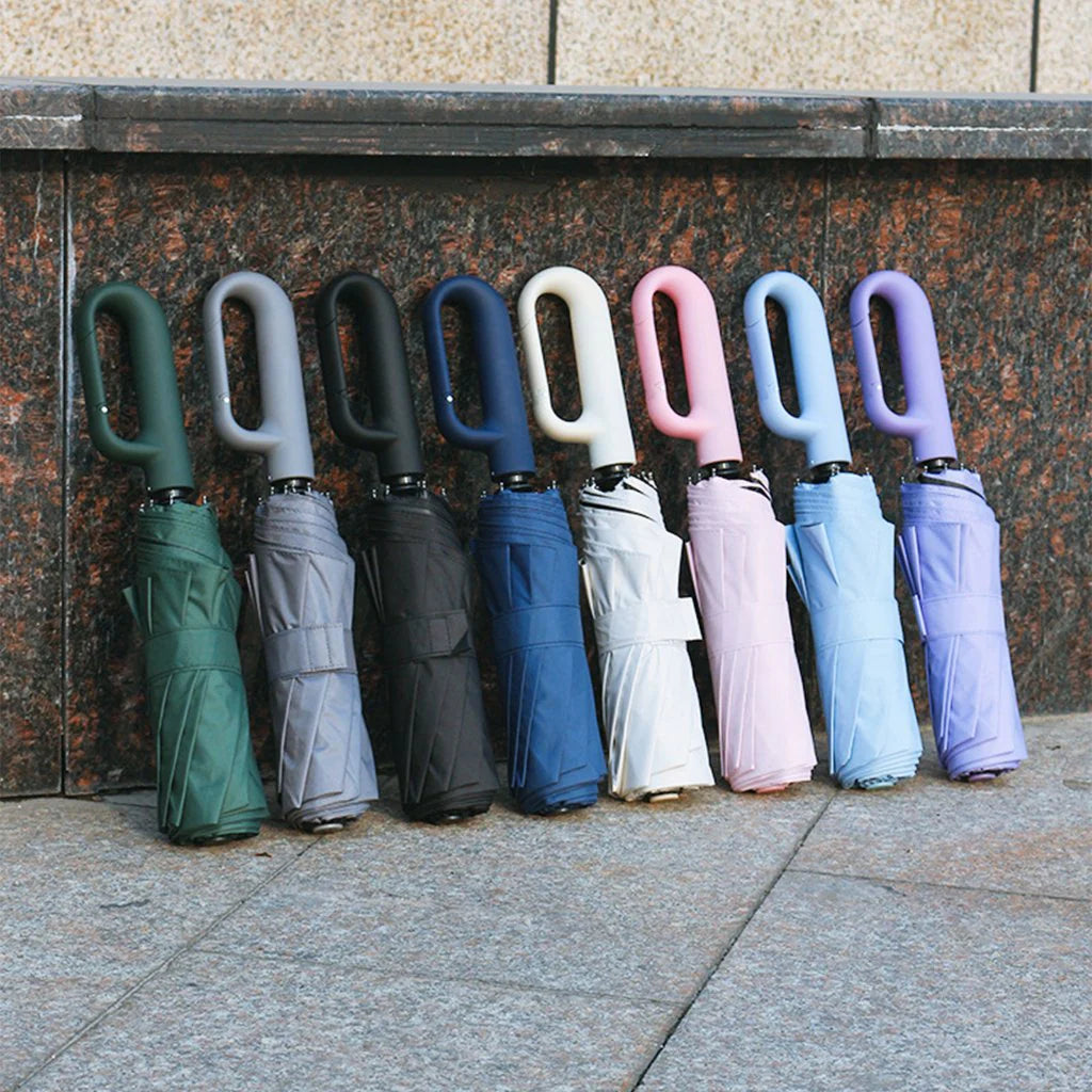 Automatyczny składany parasol – kompaktowy i chroniący przed UV