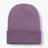 Basiczna dzianinowa czapka – Uniseks zimowa czapka z minimalistycznym designem