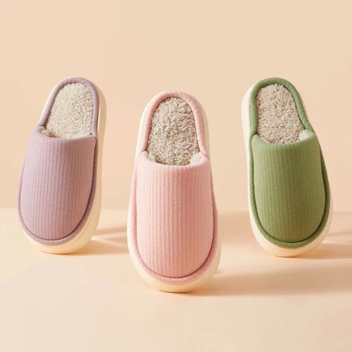 Ultra-miękkie kapcie zimowe – ciepłe i wygodne do domu