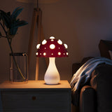 Lampa Stołowa Grzyb z Ciepłym Światłem LED
