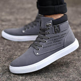 Męskie casualowe buty za kostkę – wygodne stylowe sneakersy