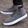 Męskie casualowe buty za kostkę – wygodne stylowe sneakersy