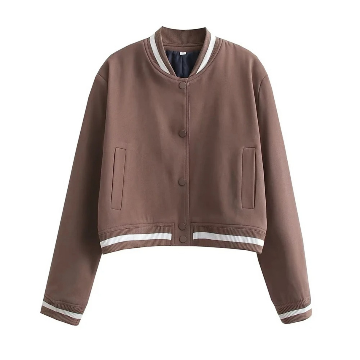 StripeComfort Letnia Kurtka - Elegancka i Wygodna Letnia Kurtka dla Kobiet