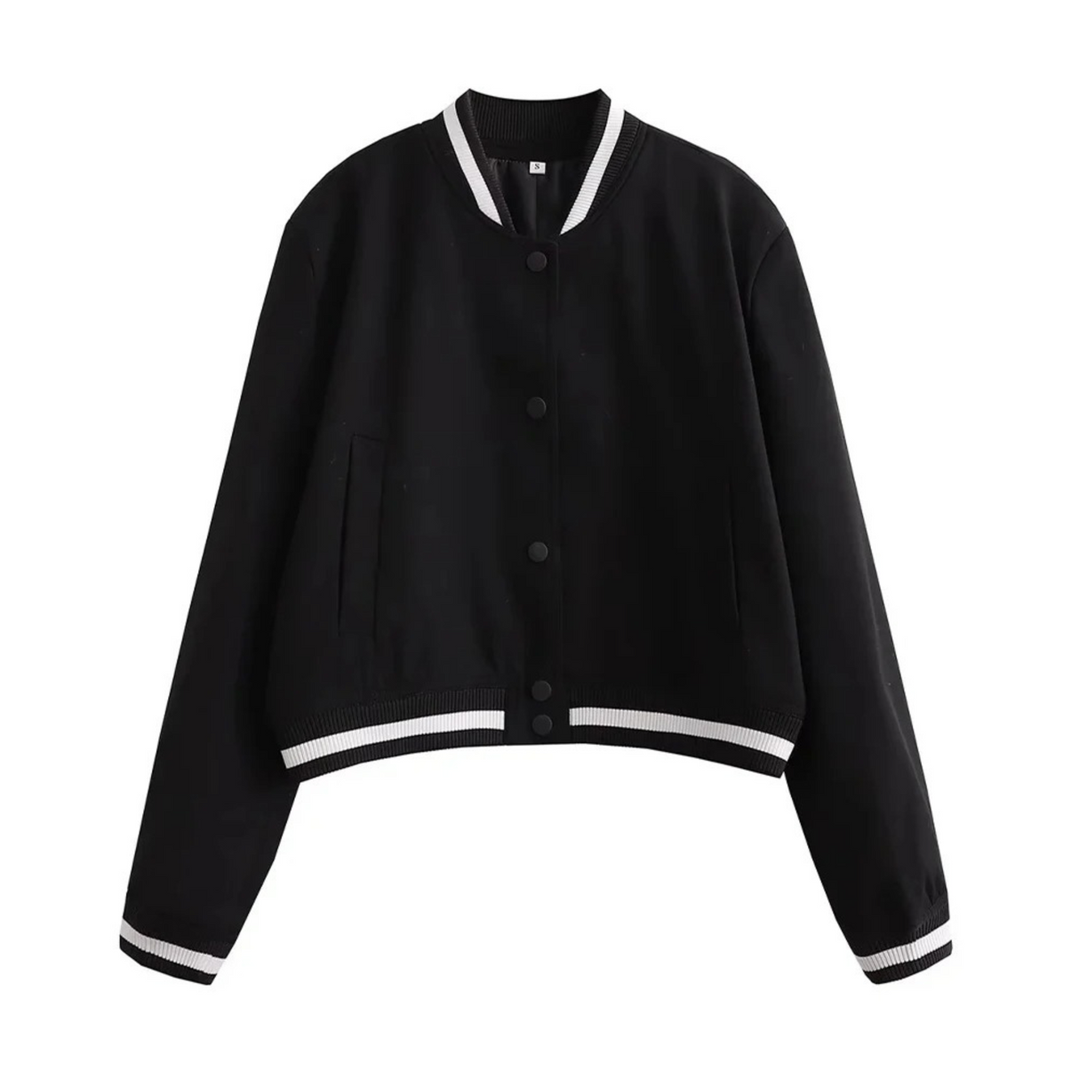 StripeComfort Letnia Kurtka - Elegancka i Wygodna Letnia Kurtka dla Kobiet