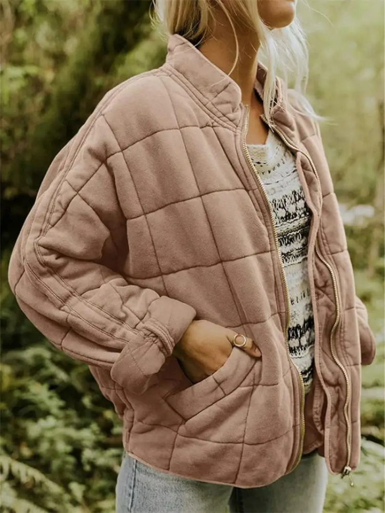 UrbanChic - Przesadnie Duża Kurtka Przejściowa dla Kobiet, Stylowa i Wygodna