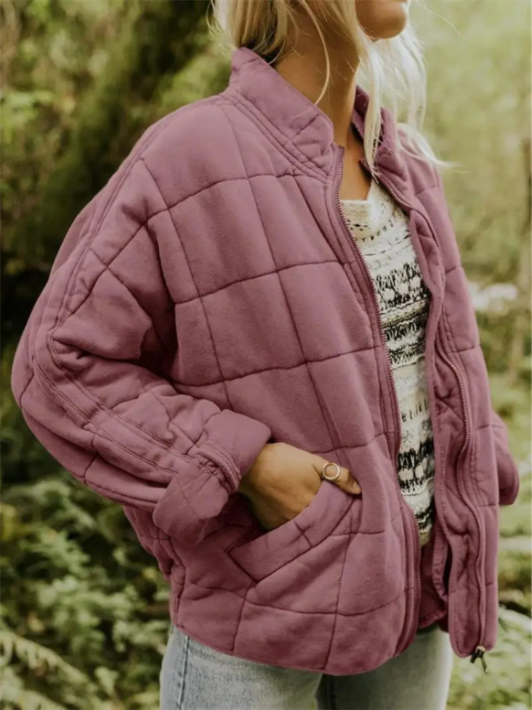 UrbanChic - Przesadnie Duża Kurtka Przejściowa dla Kobiet, Stylowa i Wygodna