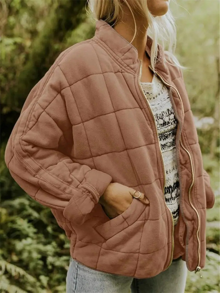 UrbanChic - Przesadnie Duża Kurtka Przejściowa dla Kobiet, Stylowa i Wygodna