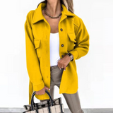 BreezeCove Letni Płaszcz - Długi i Elegancki Płaszcz dla Wygody i Stylu