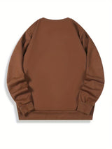 Męski sweter świąteczny z nadrukiem Mikołaja – wygodny zimowy sweter