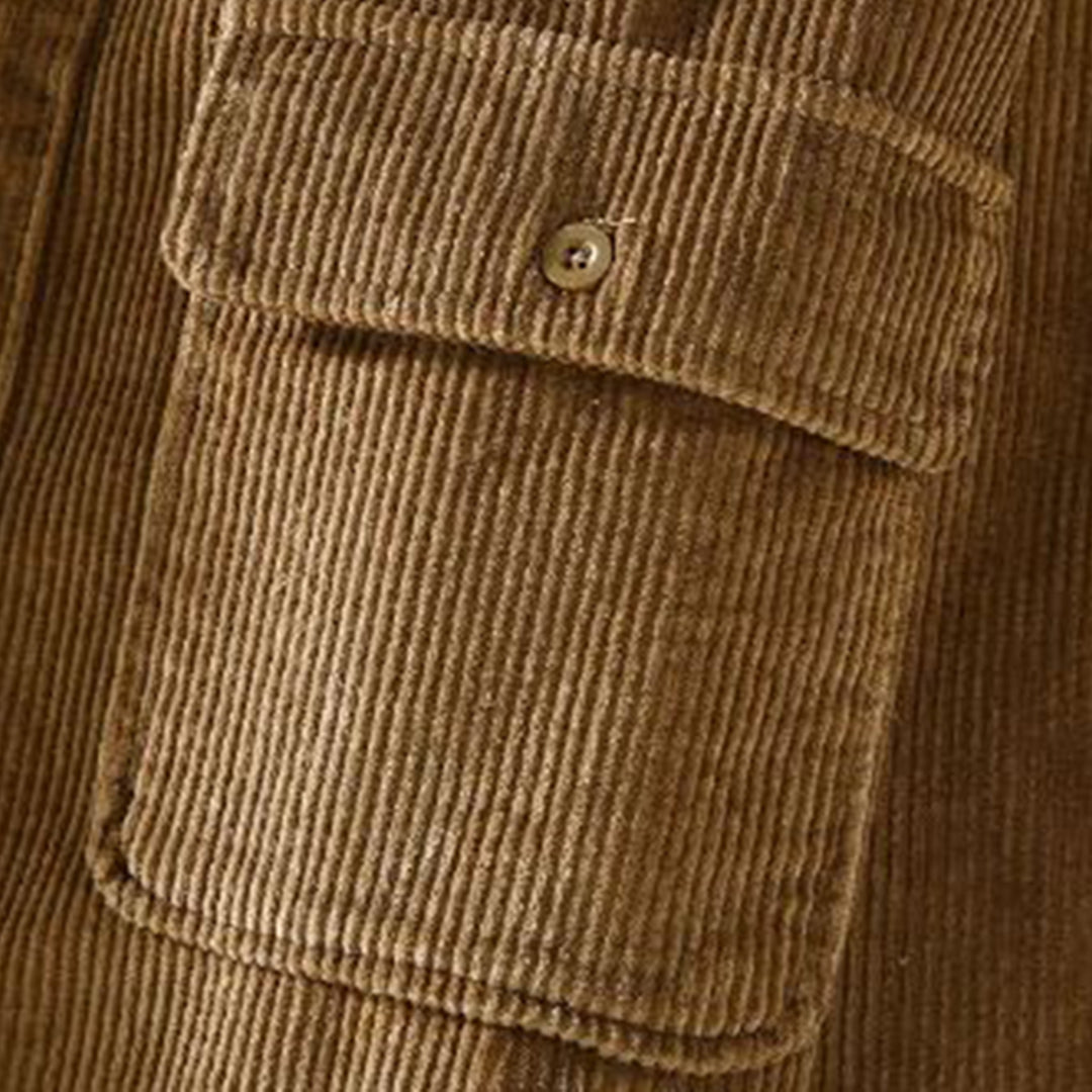 Męska kurtka pikowana z fleecem