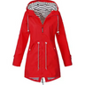 Wodoodporna kurtka przeciwdeszczowa z regulowanym kapturem