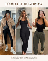 Damski Kombinezon Modelujący – Jednoczęściowy Fason z Ramiączkami