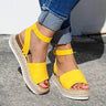Letnie platformy espadryle dla kobiet