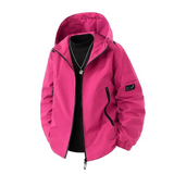 Lekka Kurtka z Kapturem – Unisex Wiatroszczelna Kurtka Outdoor w Kolorach
