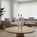 Minimalistyczna lampa stołowa LED – Nowoczesna bezprzewodowa lampa designerska