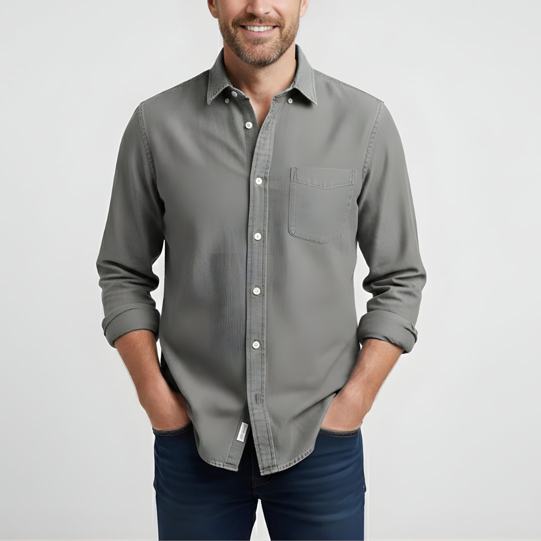 Męska Koszula Klasyczna Regular Fit – Casual i Biznesowa