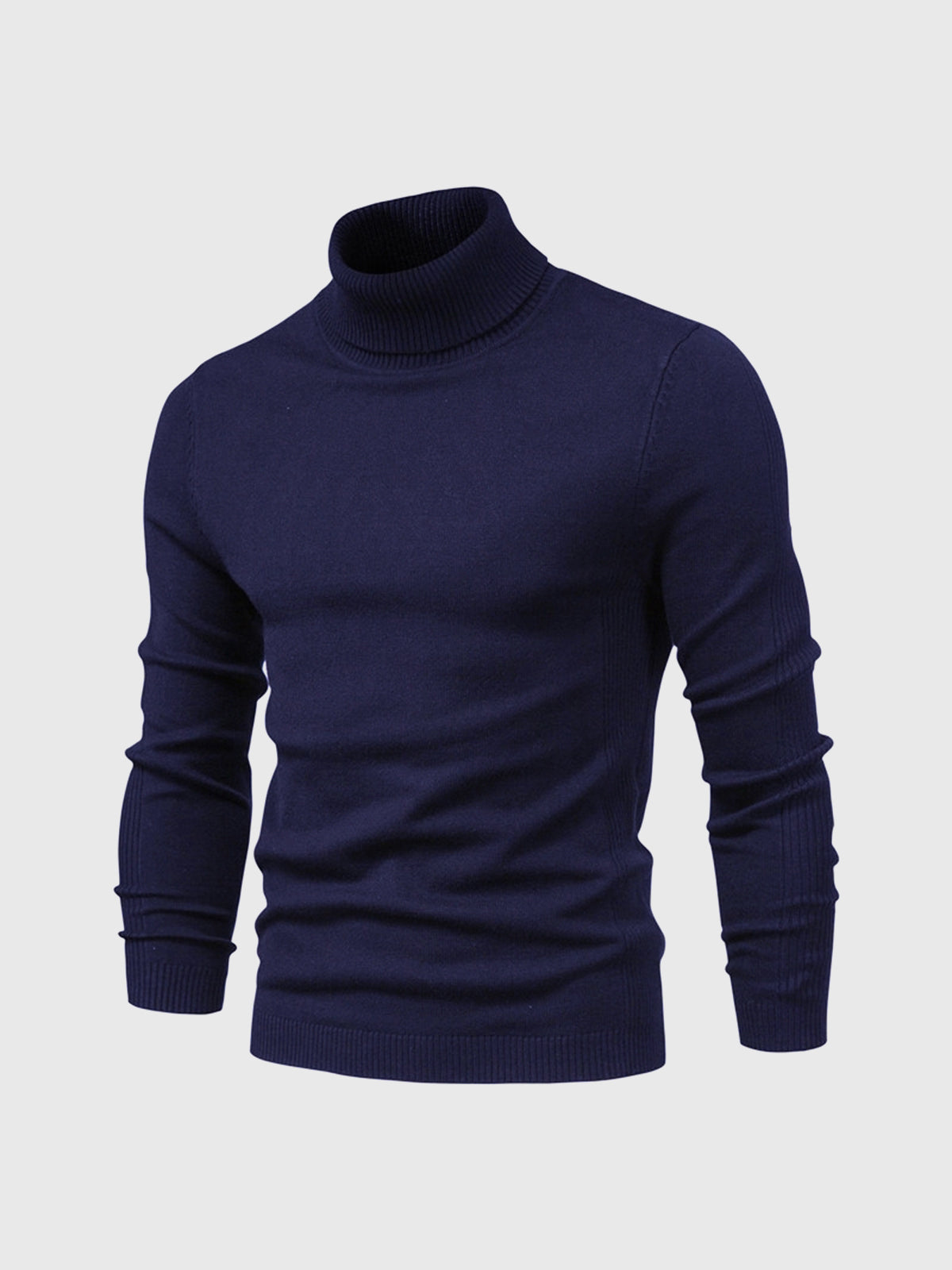 Męski Golf z Miękkiej Bawełny, Ponadczasowy Design