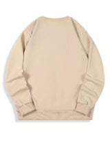 Męski sweter świąteczny z nadrukiem Mikołaja – wygodny zimowy sweter