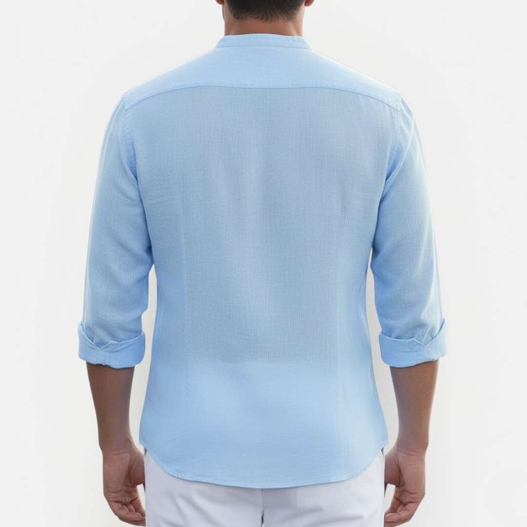 Męska Koszula Lniana – Elegancka i Lekka