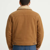 Męska kurtka sztruksowa z podszewką – jesień i zima