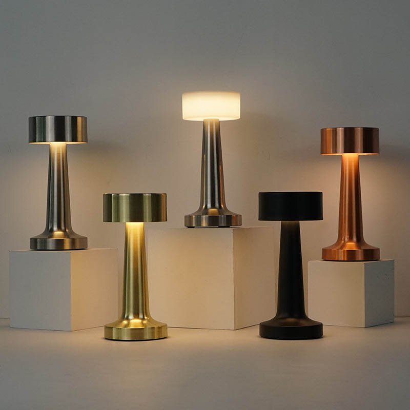 Bezprzewodowa Lampa Stołowa z Nowoczesnym Designem LED
