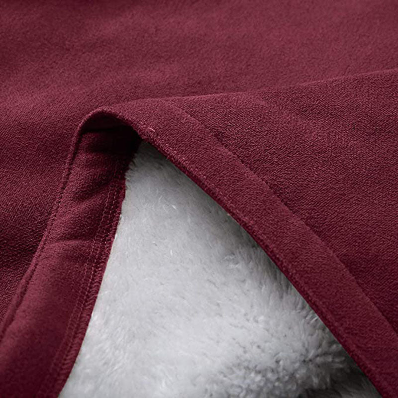 Damska zimowa kurtka – Ciepła kurtka sherpa z kapturem i zapięciem na toggle