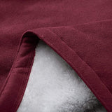 Damska zimowa kurtka – Ciepła kurtka sherpa z kapturem i zapięciem na toggle