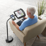 LED lampa do czytania z lupą i elastycznym ramieniem (3x powiększenie)