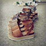 Letnie platformy espadryle dla kobiet