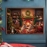 Kalendarz Adwentowy z Puzzlami Świątecznymi – 1008 Elementów Edycja Zimowa Wioska