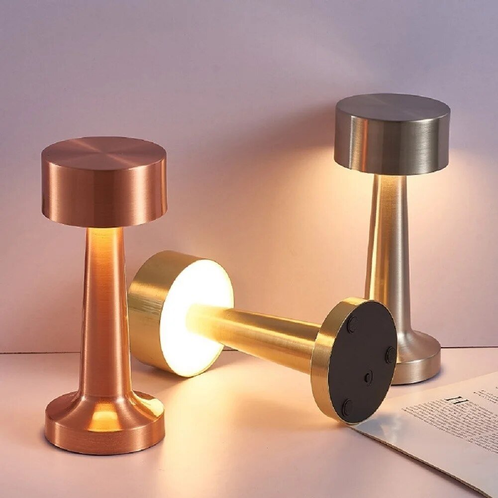 Bezprzewodowa Lampa Stołowa z Nowoczesnym Designem LED