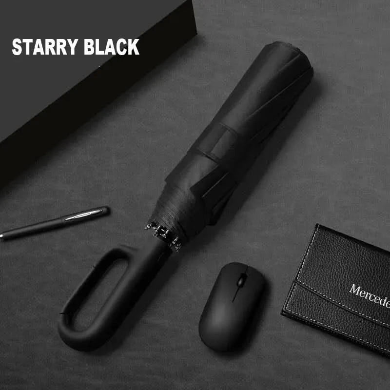 Automatyczny składany parasol – kompaktowy i chroniący przed UV