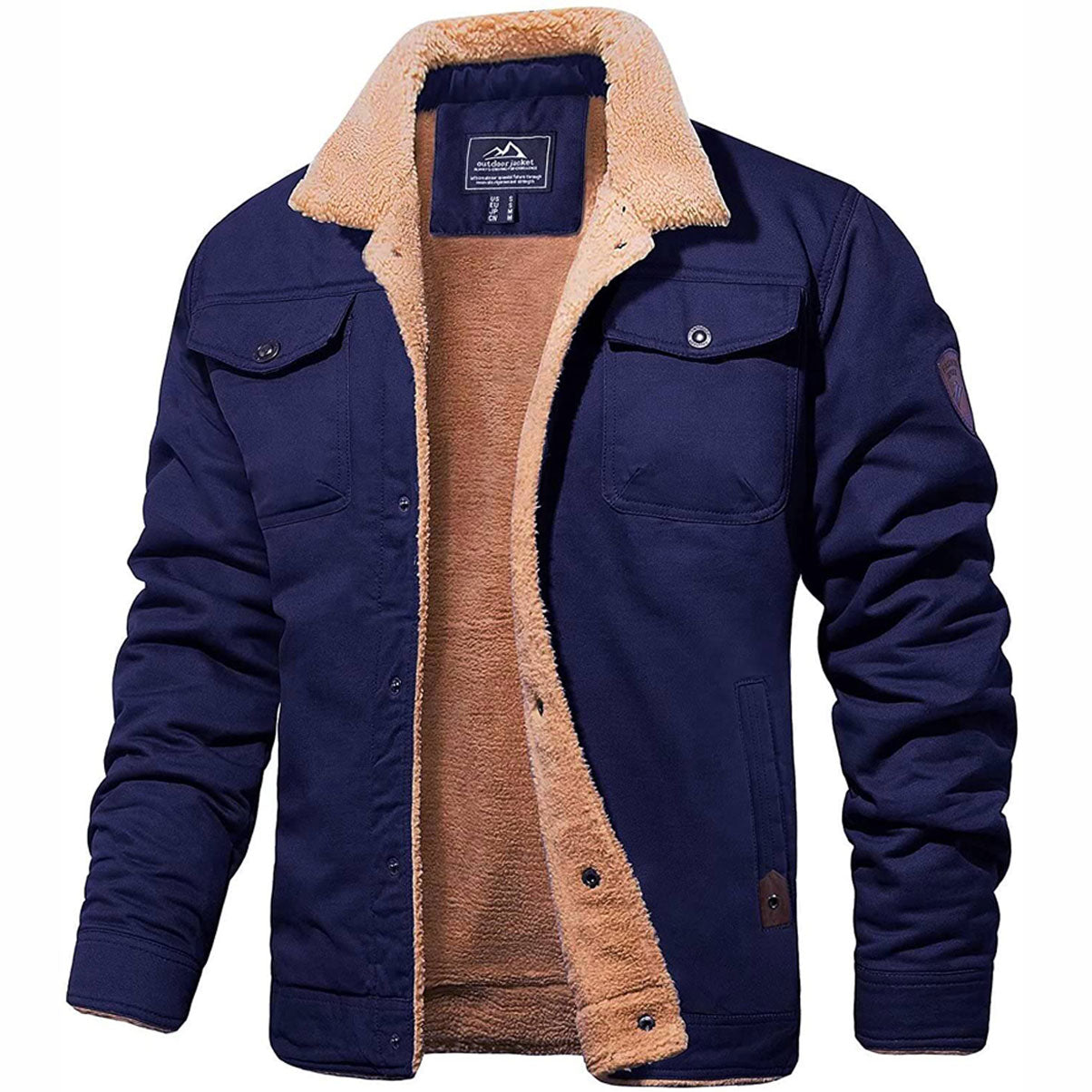 Męska Kurtka Bomber Vintage - Ikoniczny Styl i Ciepło na Zimę