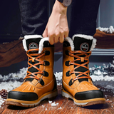 Męskie Buty Zimowe z Ciepłą Podszewką – Wygodny Uchwyt i Outdoorowy Styl