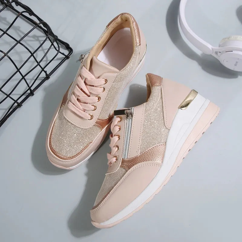 Stylowe damskie sneakersy z komfortem i klasą