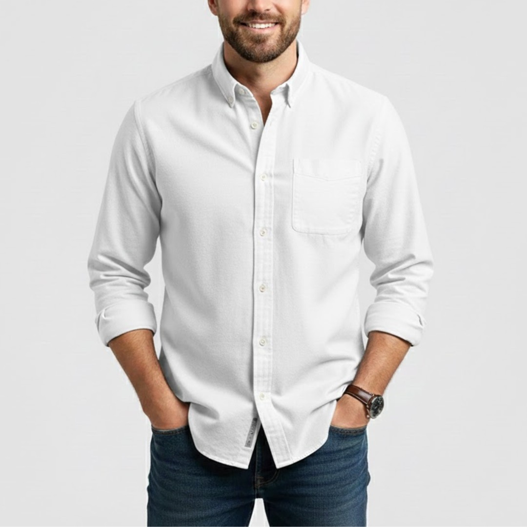 Męska Koszula Klasyczna Regular Fit – Casual i Biznesowa