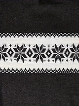 Męski sweter zimowy z norweskim motywem – ciepły sweter na święta i zimę