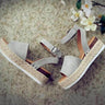 Letnie platformy espadryle dla kobiet