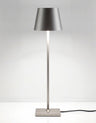 Minimalistyczna Wysoka Lampa Stołowa z Ciepłym Światłem LED