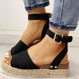 Letnie platformy espadryle dla kobiet