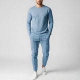 Męski zestaw bluza i spodnie casualowy komfortowy strój