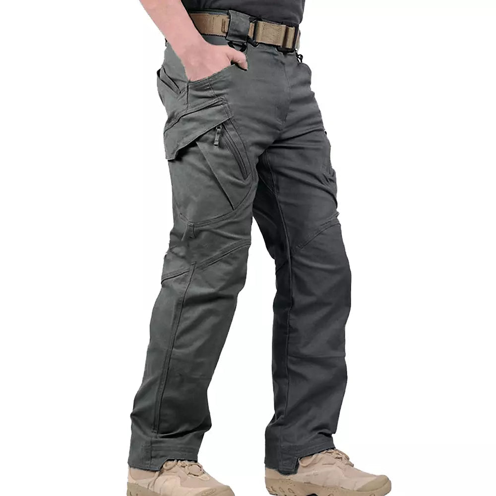 Taktyczne spodnie cargo męskie z kieszeniami – idealne na outdoor i do pracy