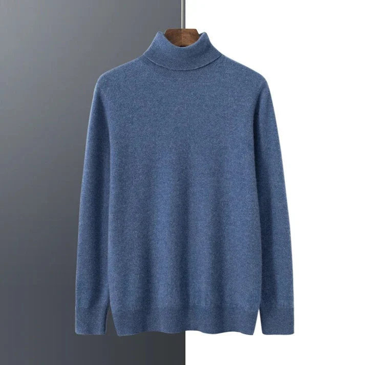 Męski Golf Kaszmirowy - Ponadczasowy i Elegancki Design