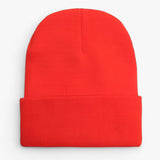 Basiczna Dzianinowa Czapka – Uniseks Zimowa Czapka z Minimalistycznym Designem