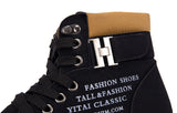 Męskie casualowe buty za kostkę – wygodne stylowe sneakersy