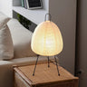Lampa Stołowa z Papieru Ryżowego do Nastrojowego Oświetlenia
