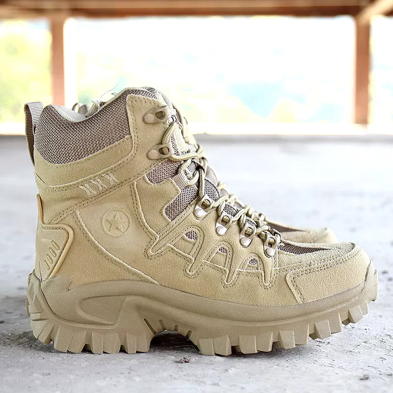 Męskie buty trekkingowe outdoor – wodoodporne buty do wędrówek