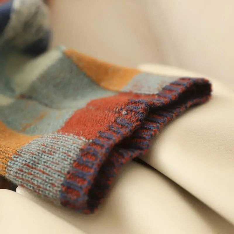 Luksusowy kaszmirowy golf na chłodne dni