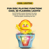 Interaktywna zabawka muzyczna z kaczuszką i efektami świetlnymi